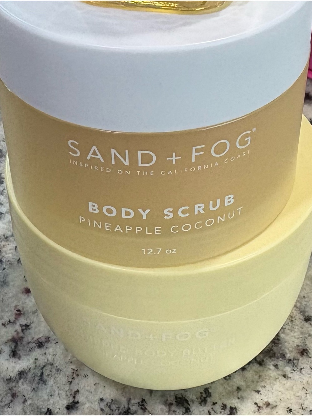 Pineapple Coconut Body Scrub - Cream